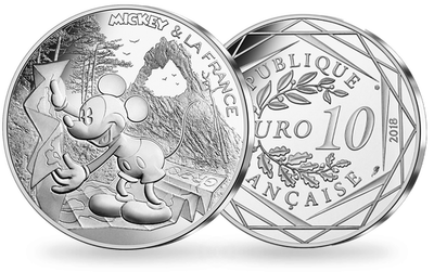 La monnaie de 10 Euros Argent Mickey 